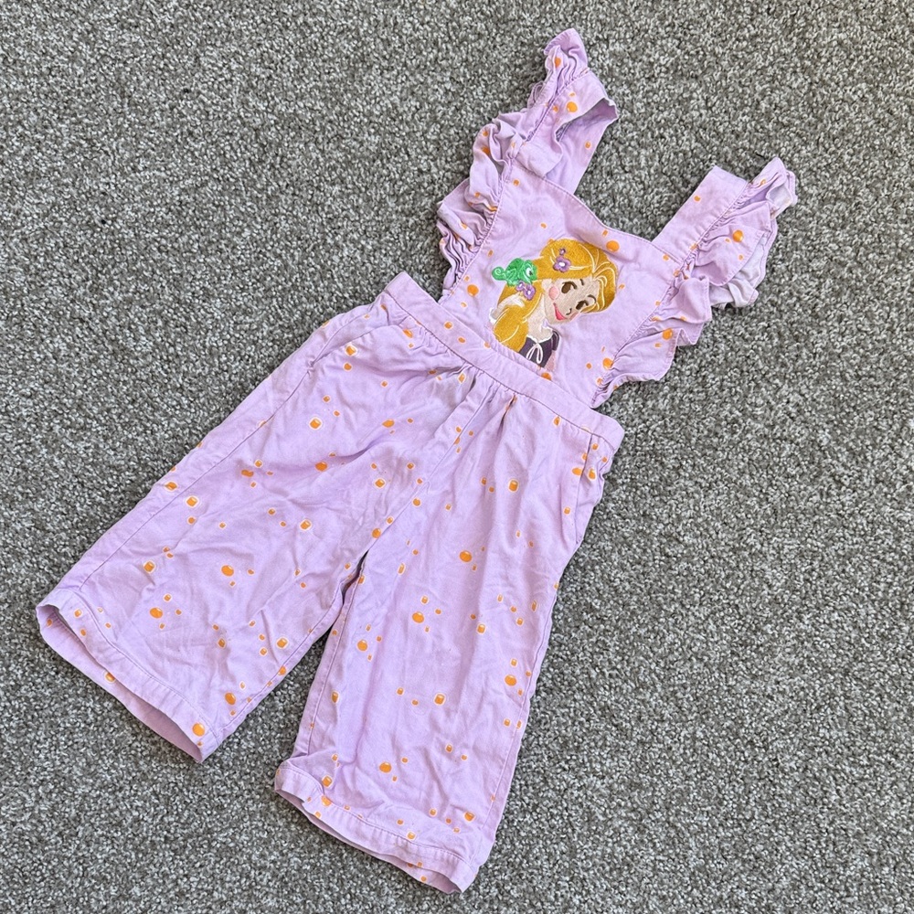 SOLD  Disney Rapunzel Overalls